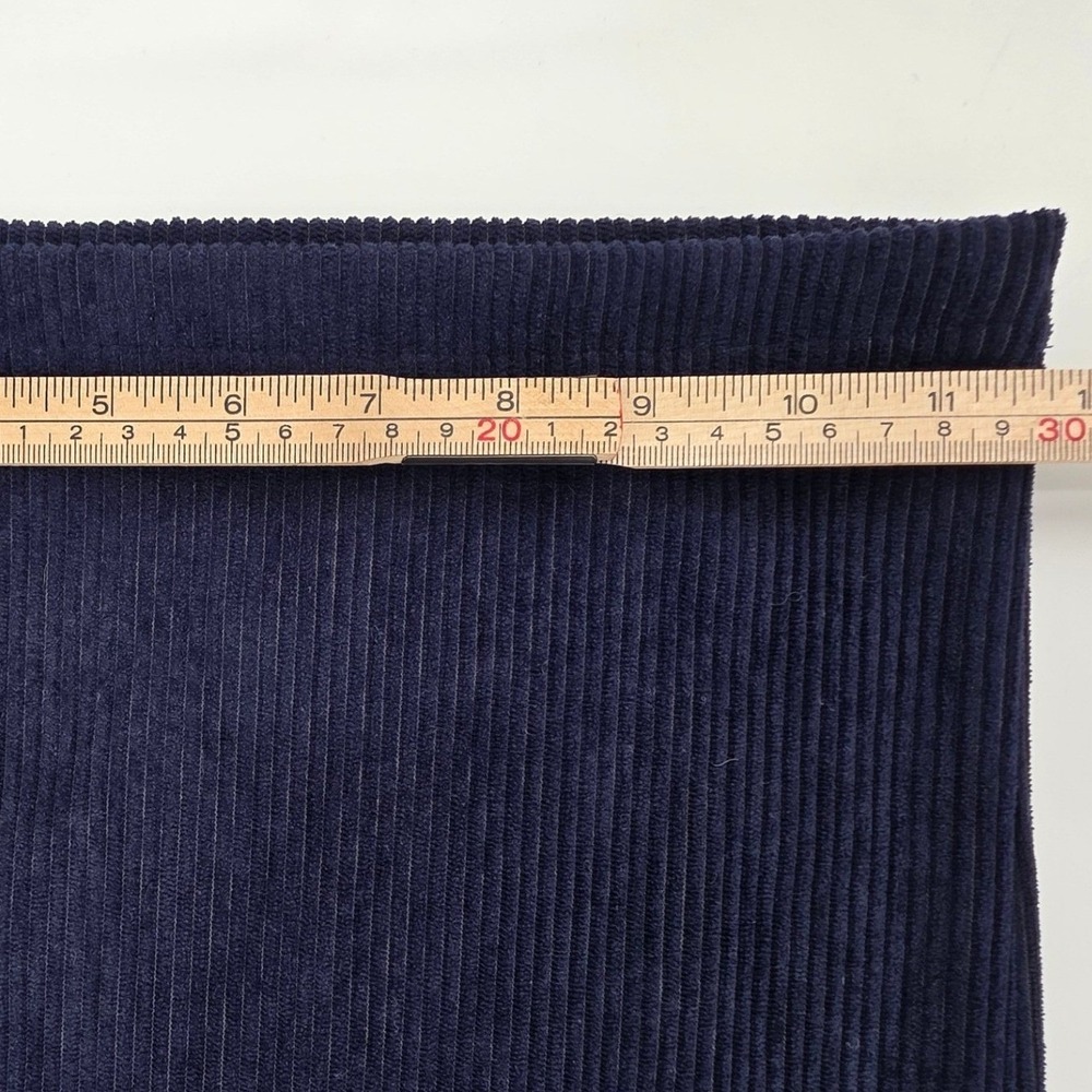 HALARA RIBBED HIGH WAIST WIDE LEG PANTS WOMENS LARGE PETITE BLUE POCKETS COMFORT - Picture 8 of 15